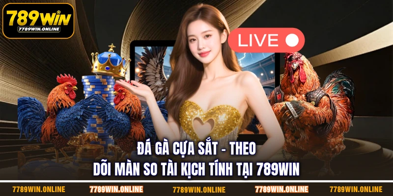 Đá Gà Cựa Sắt - Theo Dõi Màn So Tài Kịch Tính Tại 789WIN